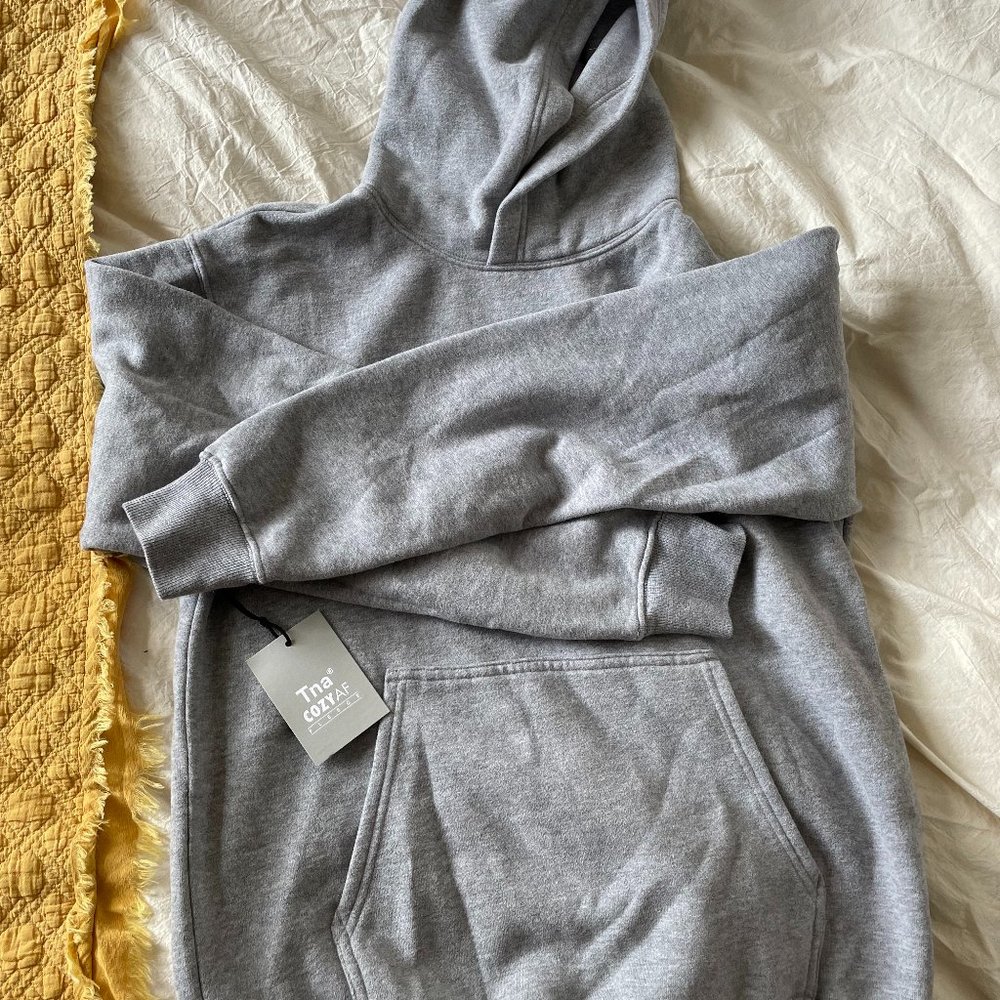 TNA Cozy AF Fleece Perfect Hoodie (S)